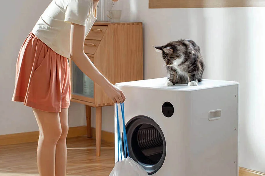 auto kitty litter cleaner