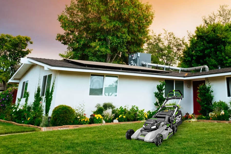 self propelled lawn mower electric